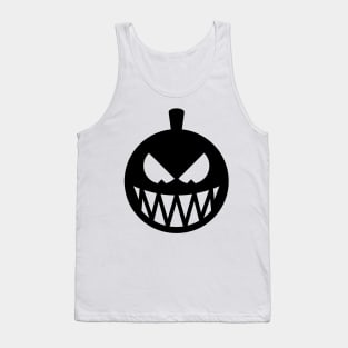 Halloween Pumpkin (Jack O’Lantern / Emoticon / 1C) Tank Top